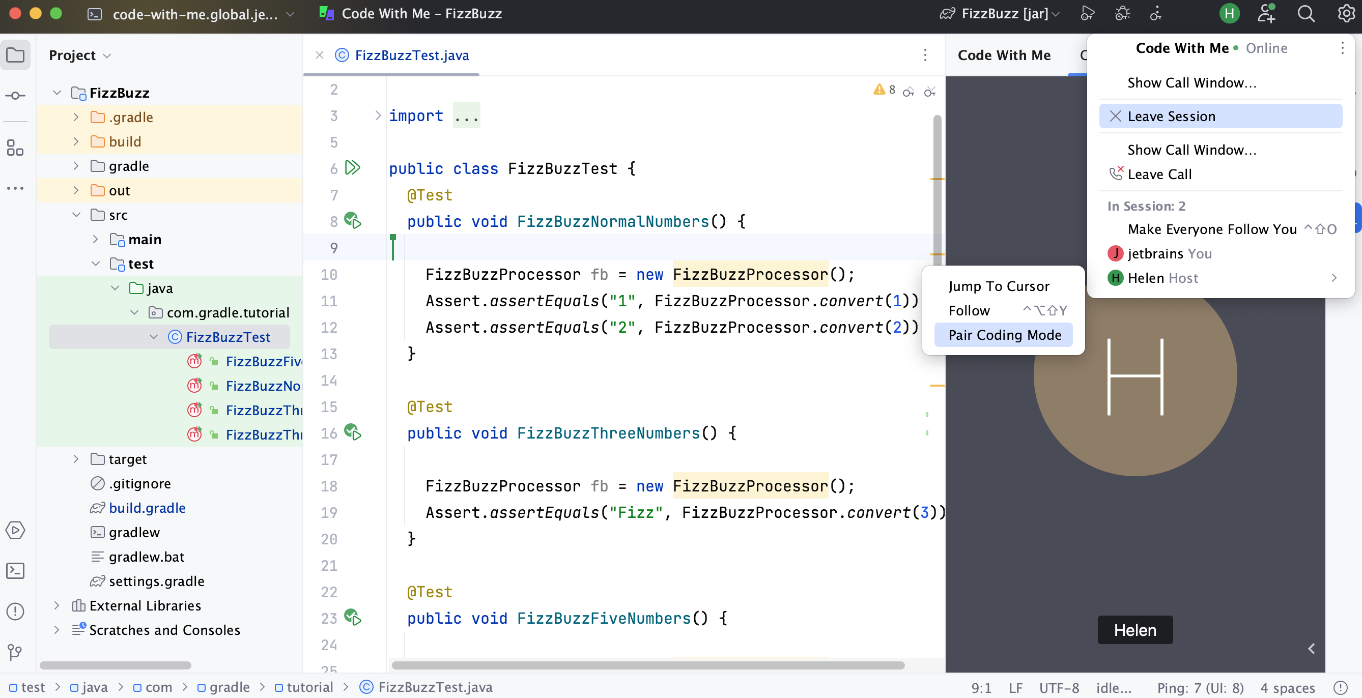 JetBrains 客户端 UI JetBrains 客户端 UI