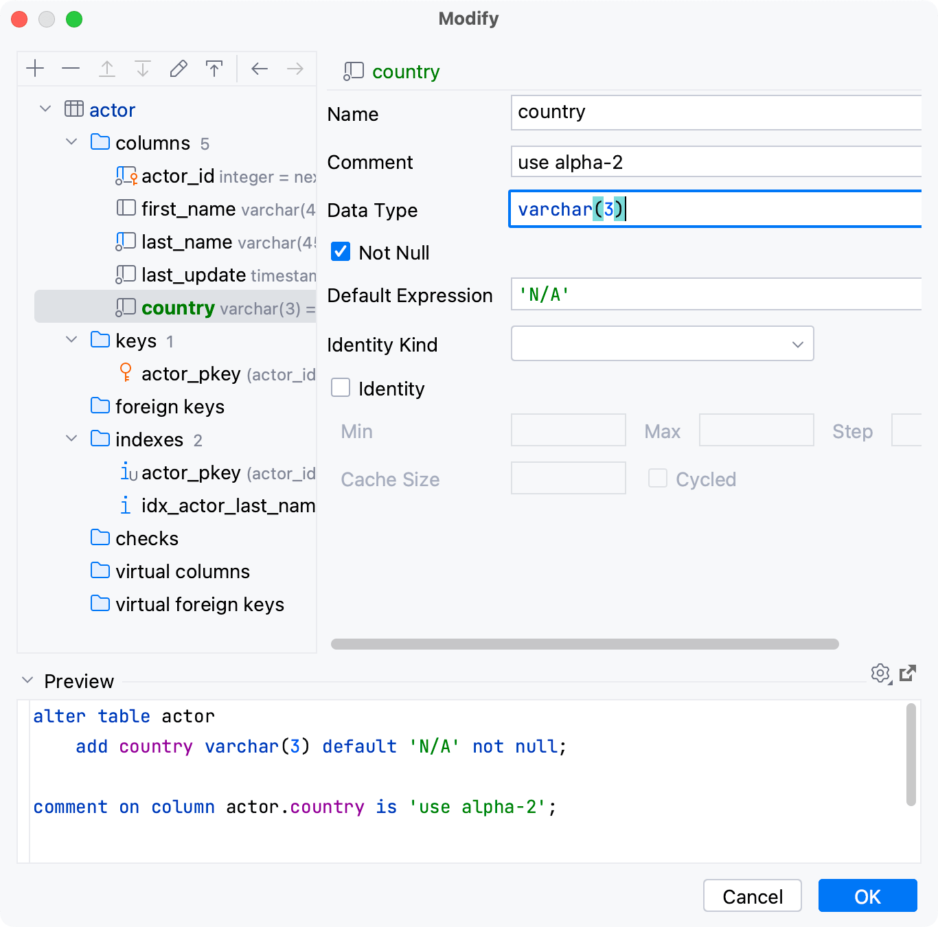 对话框的 GUI 部分 对话框的 GUI 部分