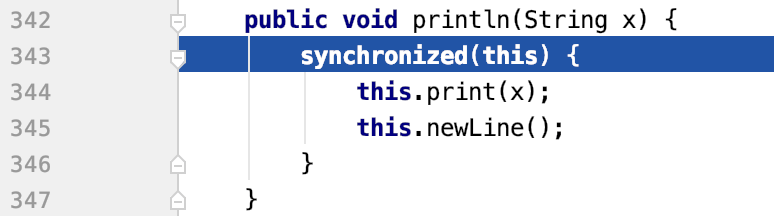 内部 println() 内部 println()