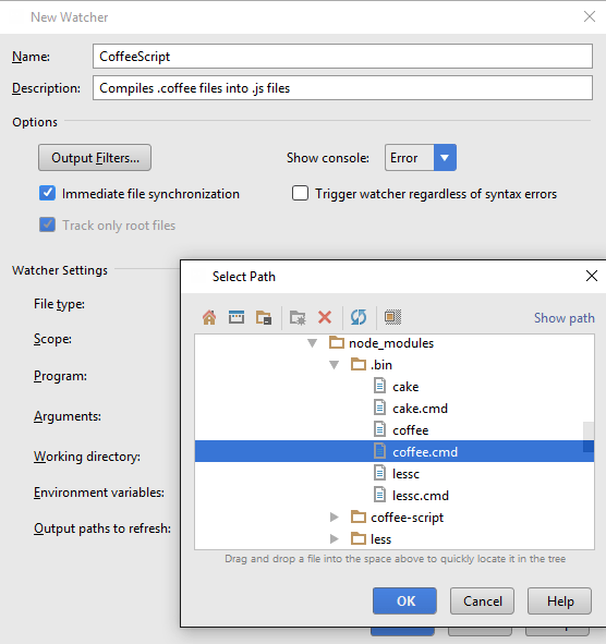 Py Nodejs CoffeeScript Watcher 新 Py Nodejs CoffeeScript Watcher 新